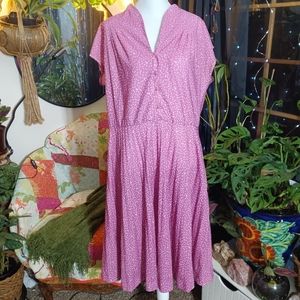 Vintage pink dress